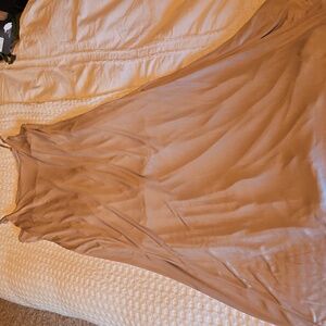 Target Silver Slip Dress XXL